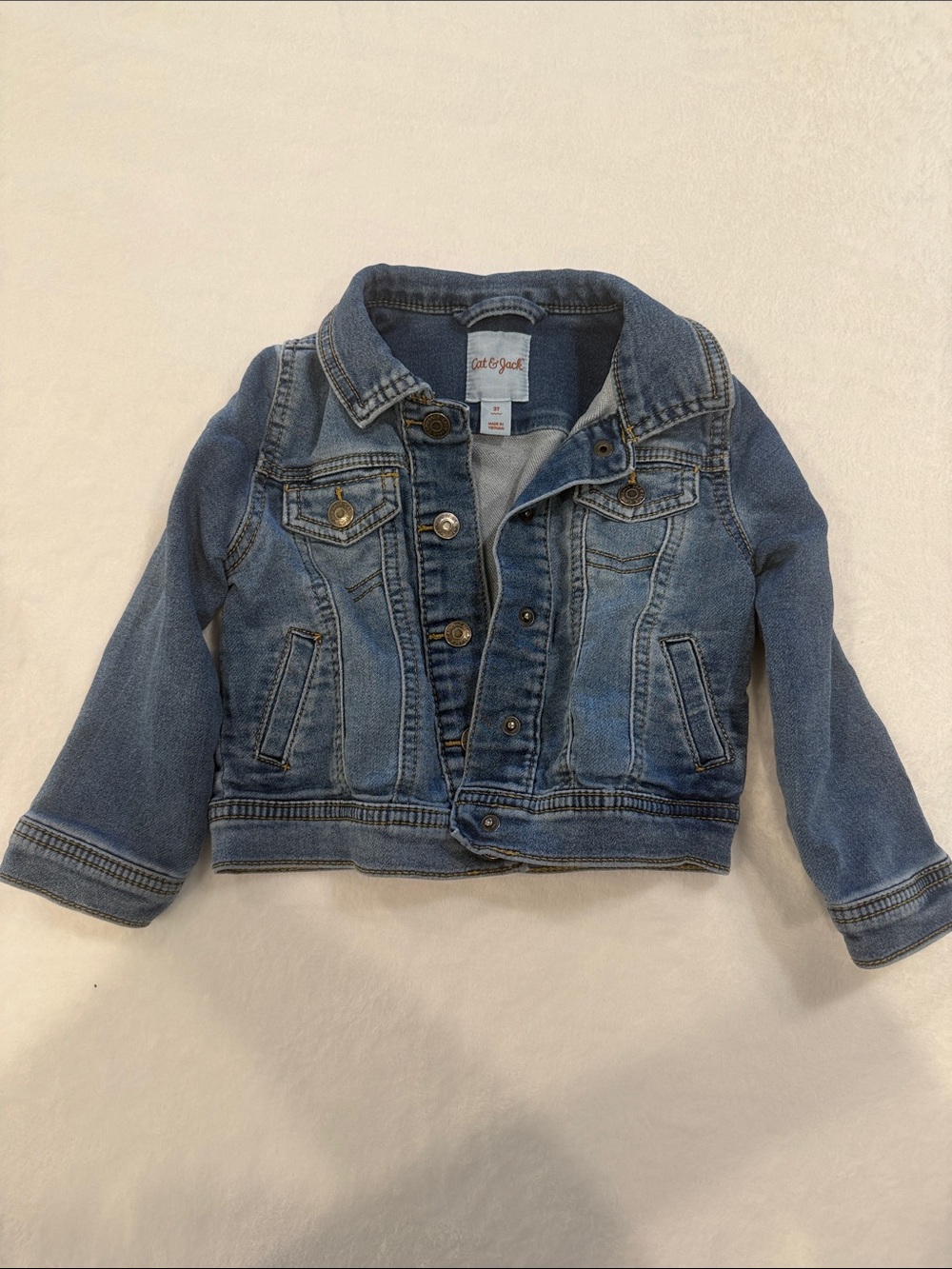 Cat & Jack Light Blue Kids' Denim Jacket
